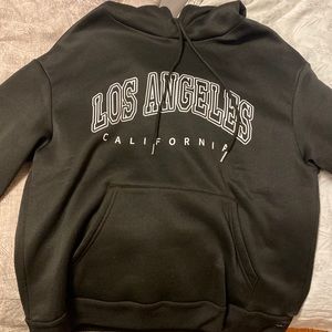 LOS ANGELES Black hoodie